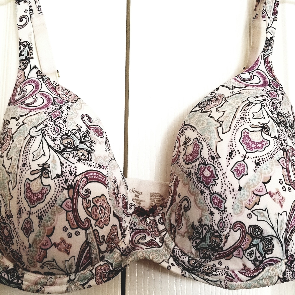 38D Soma Embraceable Full Coverage Bra